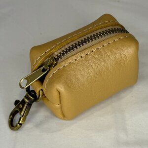 Portland Leather, Champagne, Dopp Keychain, BNNU